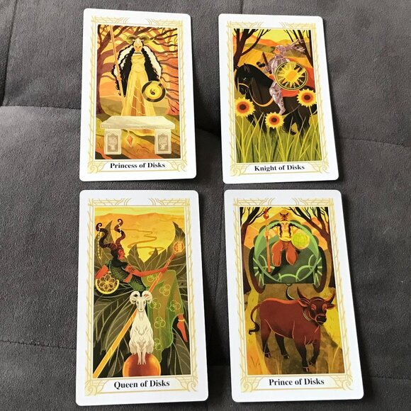 The Aleister Crowley Tarot Book & Card Set - Picture 9 of 13